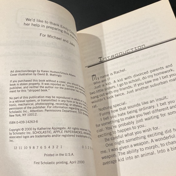 Alternamorphs #2: The Next Passage by K. A. Applegate - Paperback Novel - Picture 4 of 4